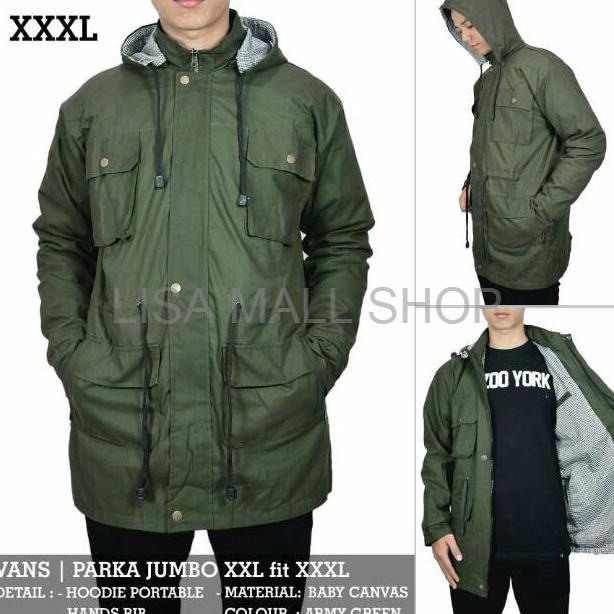 Jaket Premium Import Parka Jumbo Pria Jaket Parka Big Size Jaket Park