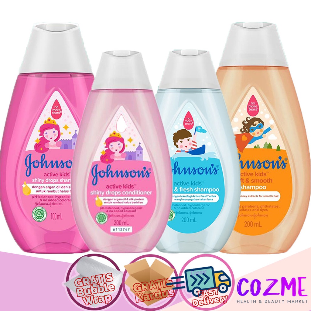 JOHNSON'S Active Kids Shampoo