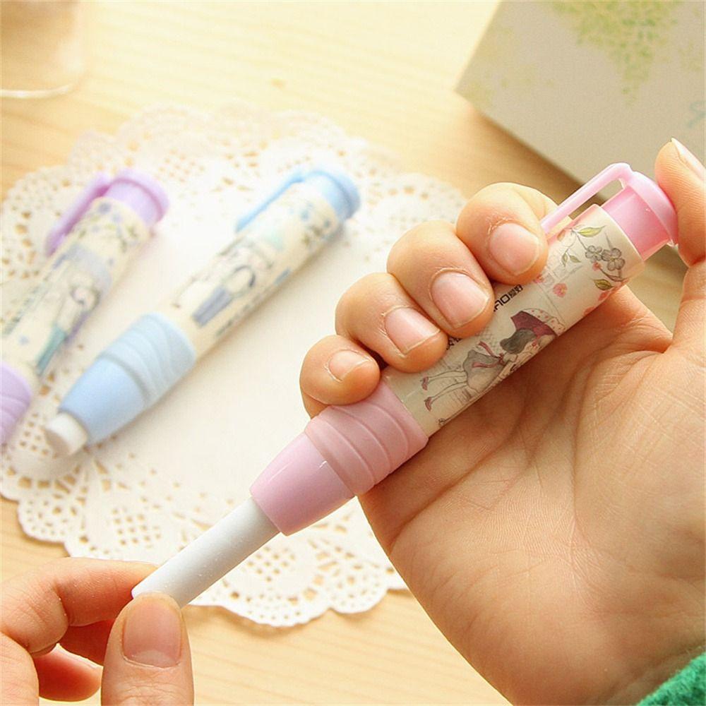 Lanfy Eraser Kantor Perlengkapan Sekolah Siswa Lucu Anak Hadiah Alat Tulis Bentuk Pulpen Eraser