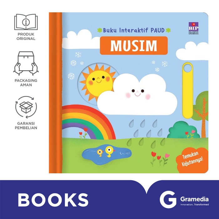 Buku Buku Interaktif Paud: Musim