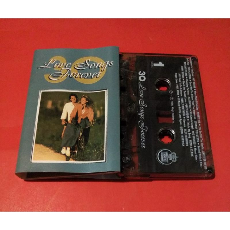kaset pita 30 Love Songs Jorever