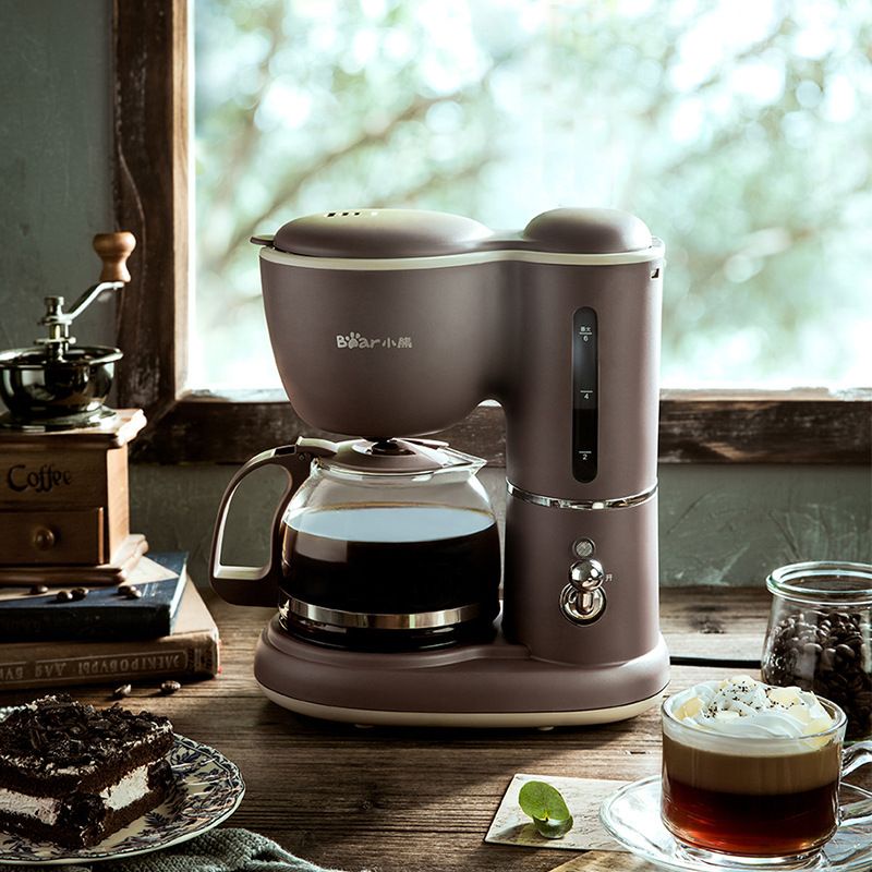 Bear Electric Coffee Maker Tea Maker Mesin Kopi Elektrik Mesin Kopi Drip Brewer