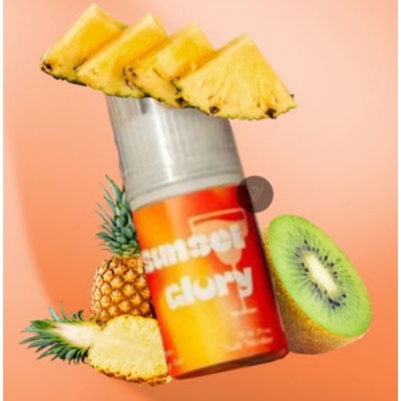 30ml sunset glory pineapple kiwi nanas foom fom liquid salt