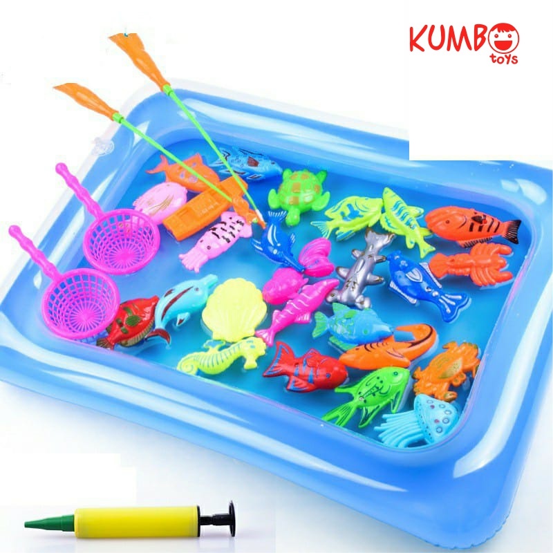 Mainan Pancing Ikan Kolam Pancing Ikan Magnet Anak