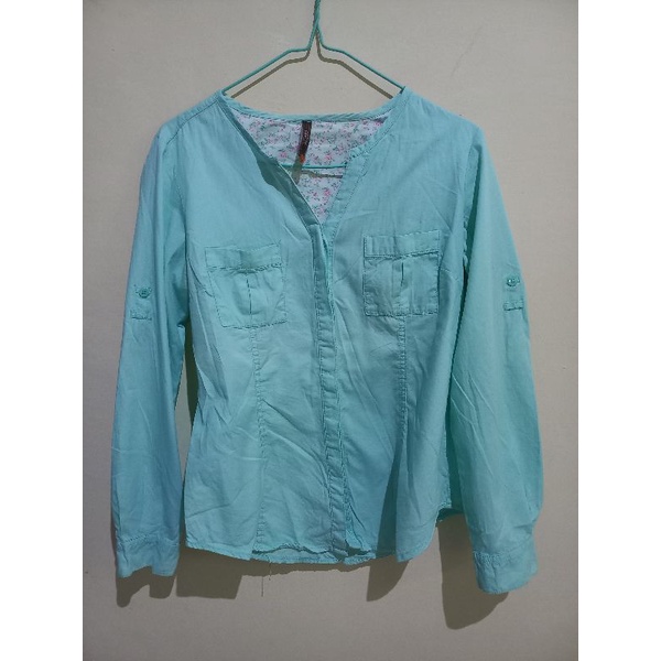 preloved kemeja rodeo dan blouse corniche