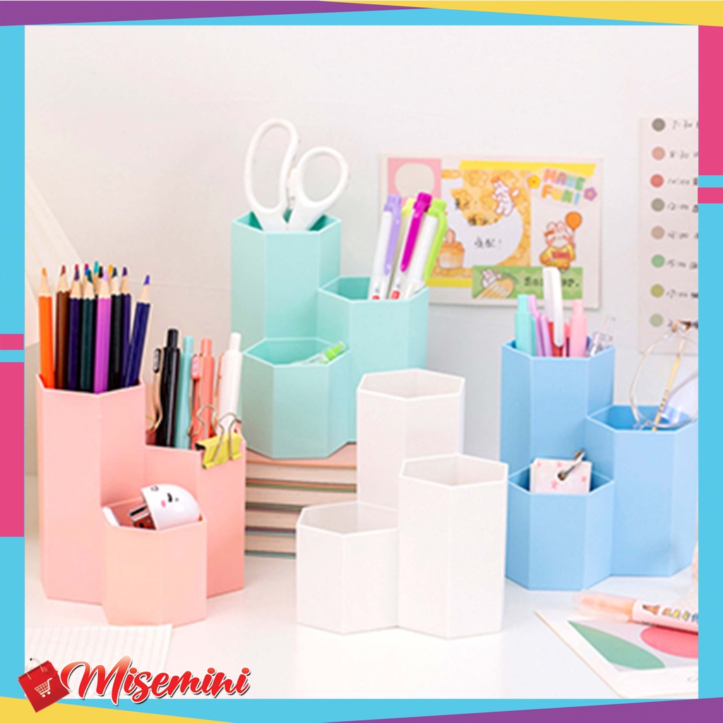 

Kotak Pensil Organizer 3 Layer Tempat Pensil 3 Slot 3 in 1 931