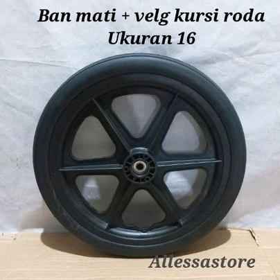 ban mati + velg kursi roda ukuran 16