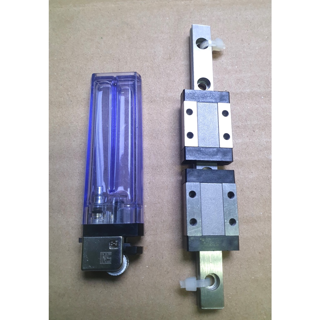 mini linear  guide rail 12cm panjang 12 cm