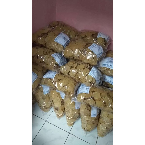 

KERUPUK PULI HALUS Krupuk BULAT Mentah Rasa Bawang Enak Renyah Gurih Cap Bintang Utama Kemasan 250gr