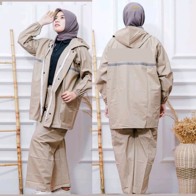 jas hujan setelan murah terbaik pria wanita RAINCOAT By SENWIL