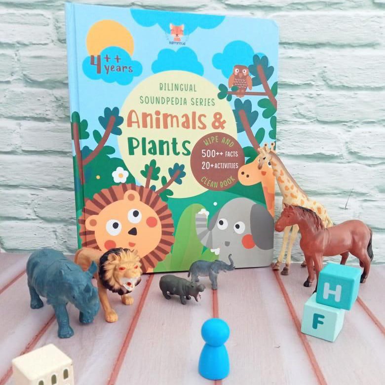 Buku Animal & Plants (Activity Sound Book)