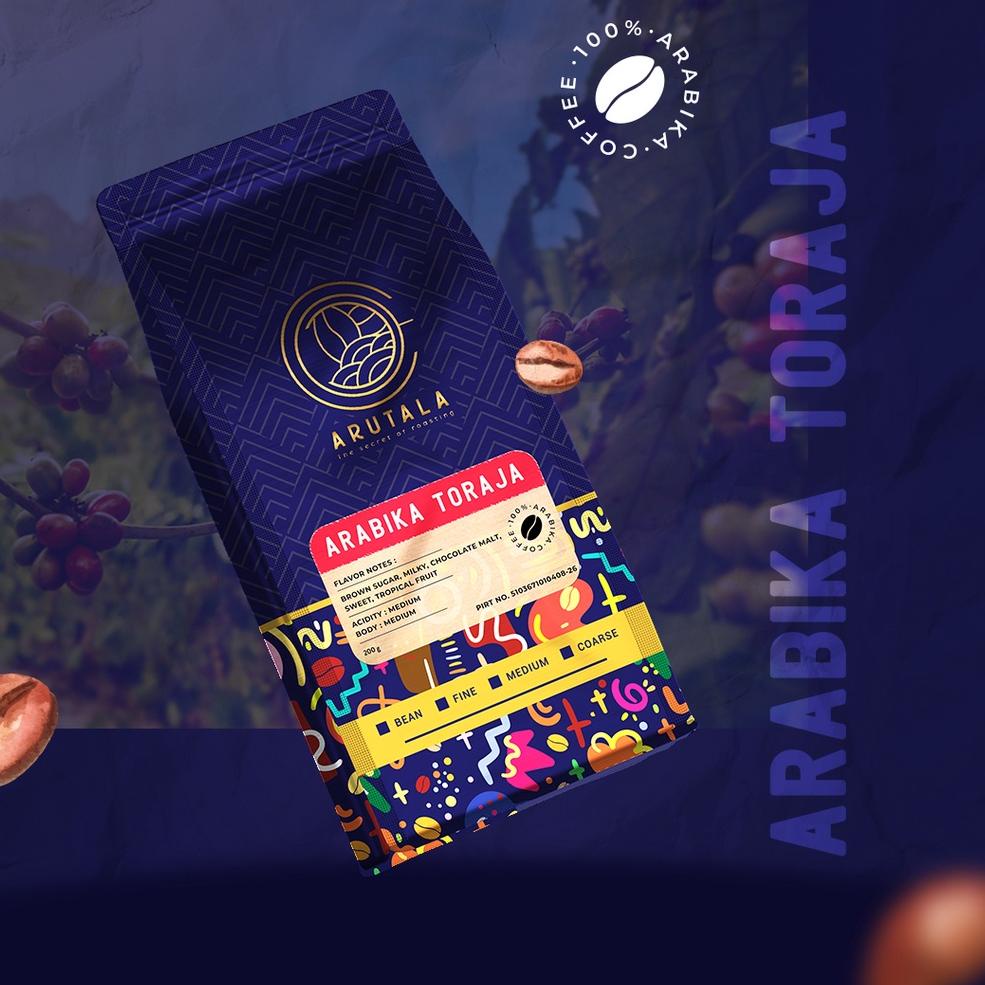 

[PRODUK JJCGB] ARUTALA Kopi Arabika Toraja Sapan 200 gram CQF