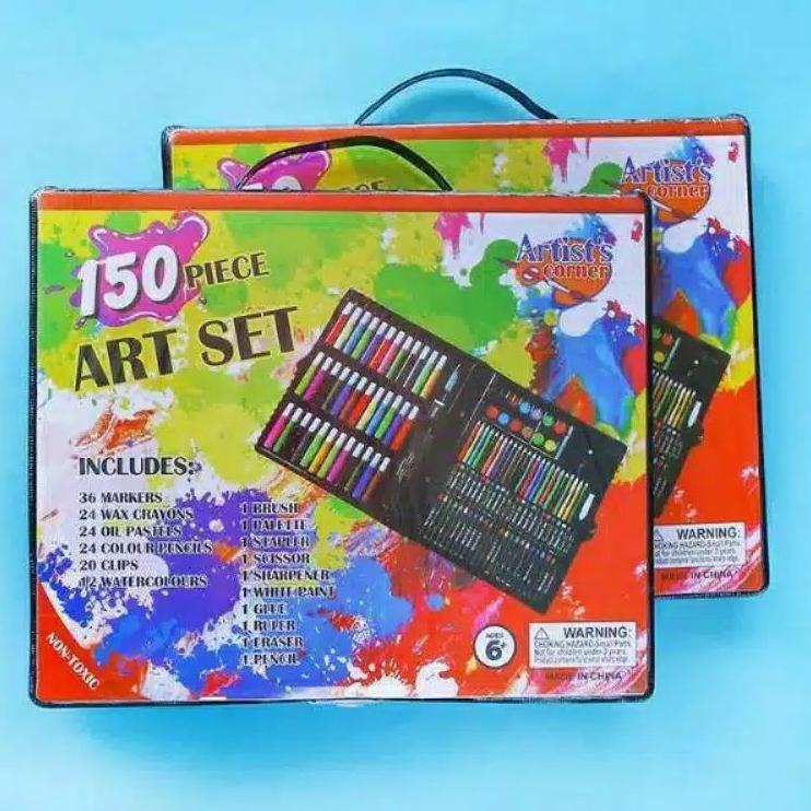 

((Y-9-5 ☛> [CDM] CRAYON SET 150 PCS PENSIL WARNA ALAT LUKIS murah
