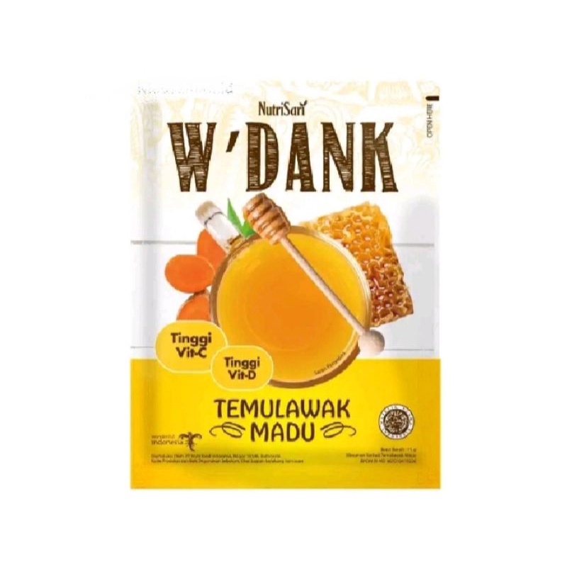 

Nutrisari W'dank temulawak madu 10sX11gr