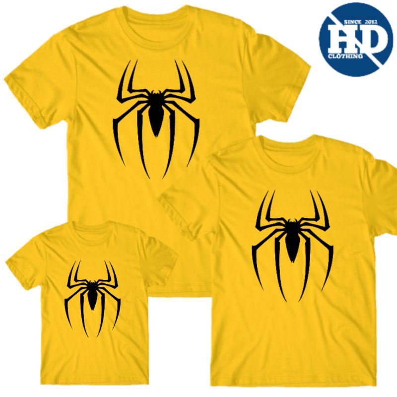 kaos anak motif spiderman superhero Kaos Couple Family - HD_Clothing