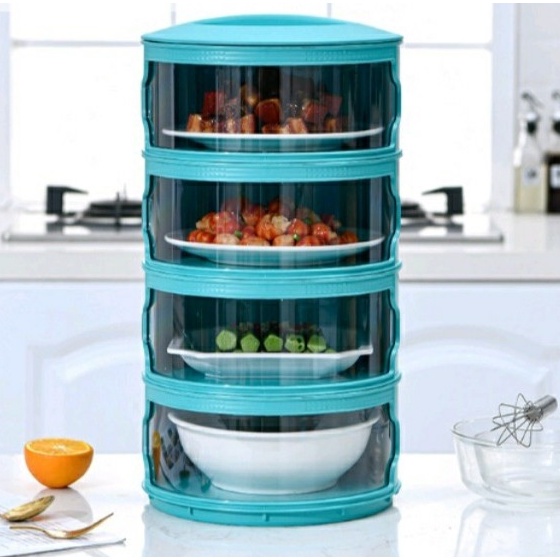 Goodangku Tudung Saji 4 Susun Modern Tingkat Praktis