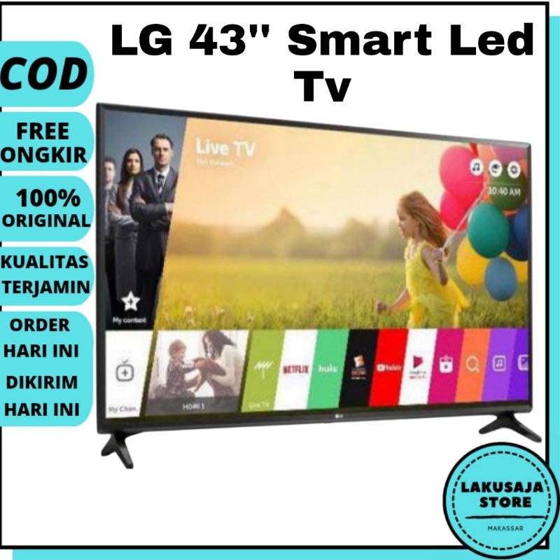 Termurah TV LED LG SMART TV 43 Inch  PTC FHD Garansi Resmi LG