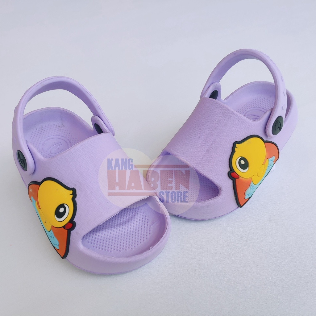 Sandal Kokop Tali Baby Cowok Cewek Karakter Bebek Lucu Sendal Anak 386EDUCK