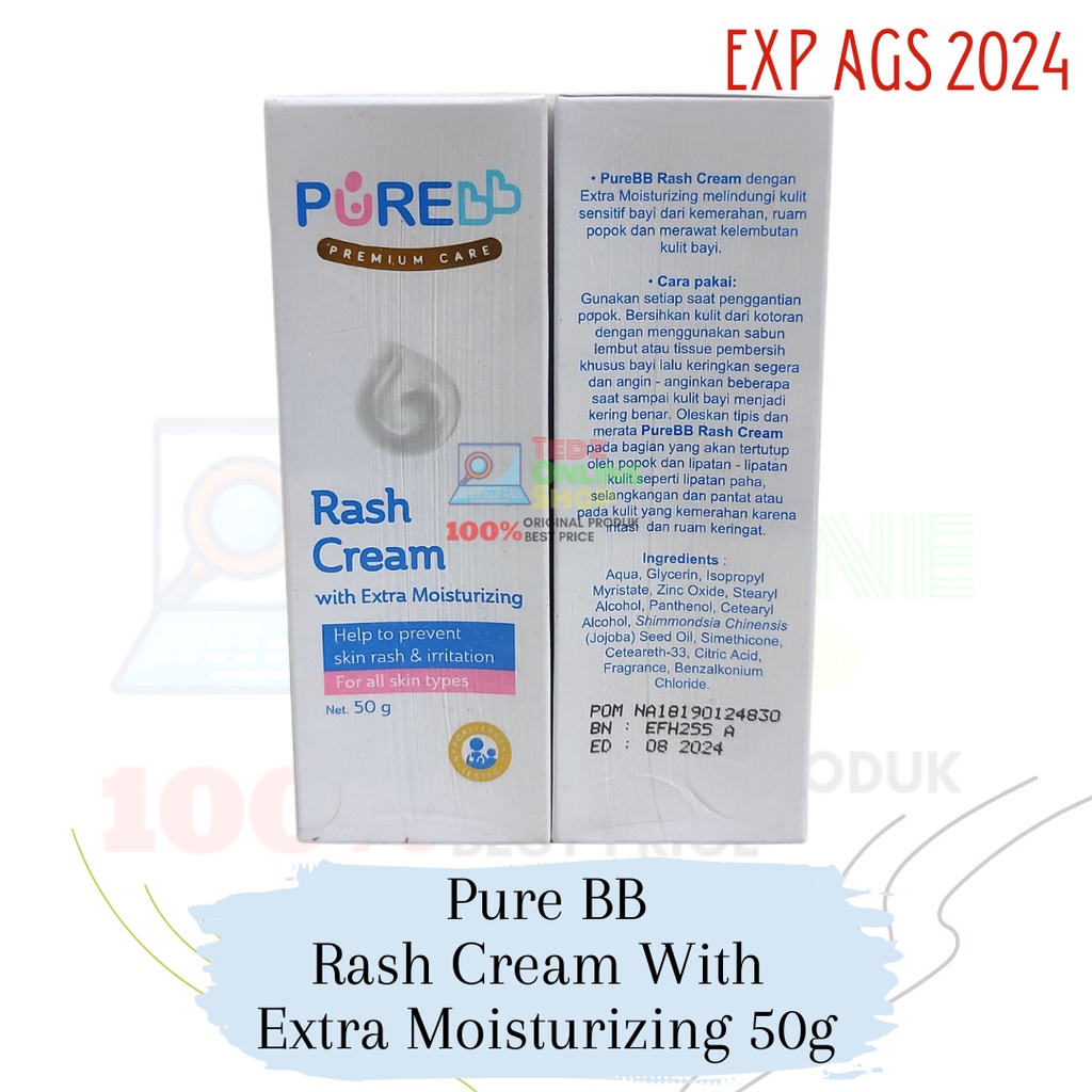 Pure Baby Rash Cream 50gr