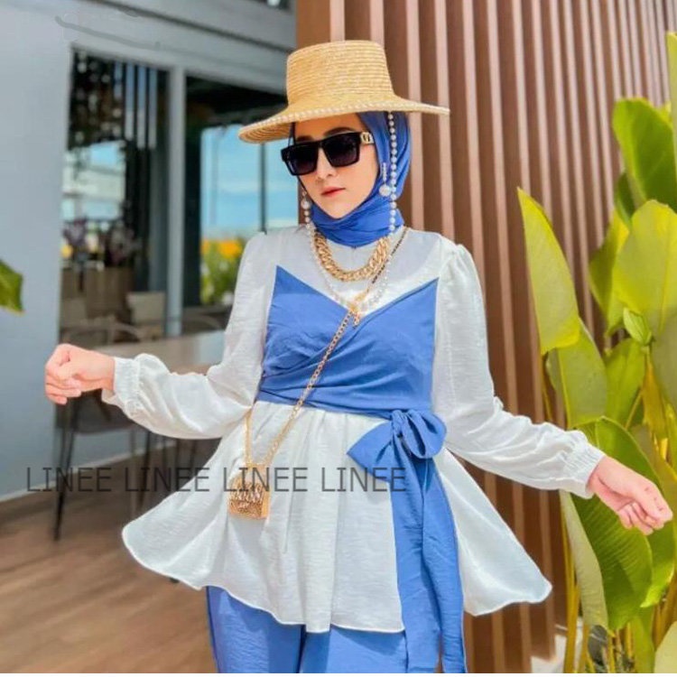 LESTI SET CRINKLE AIRFLOW PREMIUM LD 110 // SETELAN WANITA VIRAL TERBARU // SETELAN BEST SELLER WANITA KOMBI // SETELAN TERBARU CRINKLE // ONE SET WANITA KEKINIAN VIRAL