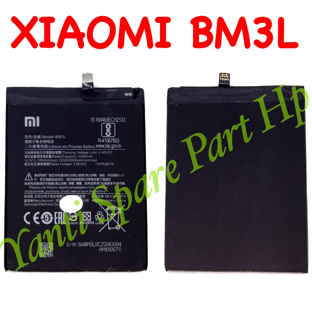 Baterai Xiaomi Mi9 Mi 9 BM3L Original New