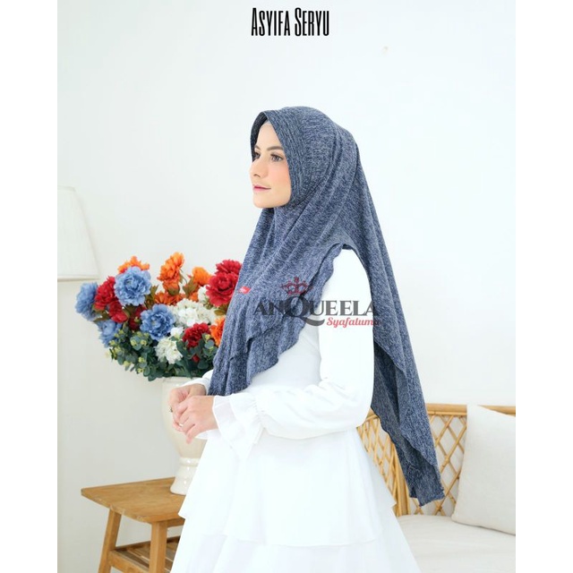 Khimar Instan Asyifa Seryu Ori Anqueela Hijab