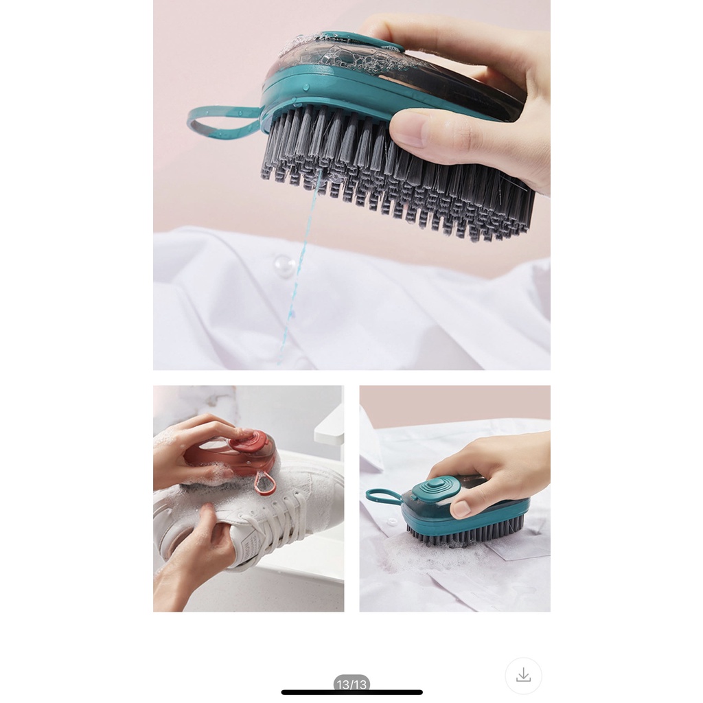 BB7 - Sikat Pembersih Multifungsi Sikat Pakaian Baju Lantai Dengan Dispenser Multifunction Dispencer Cleaning Brush