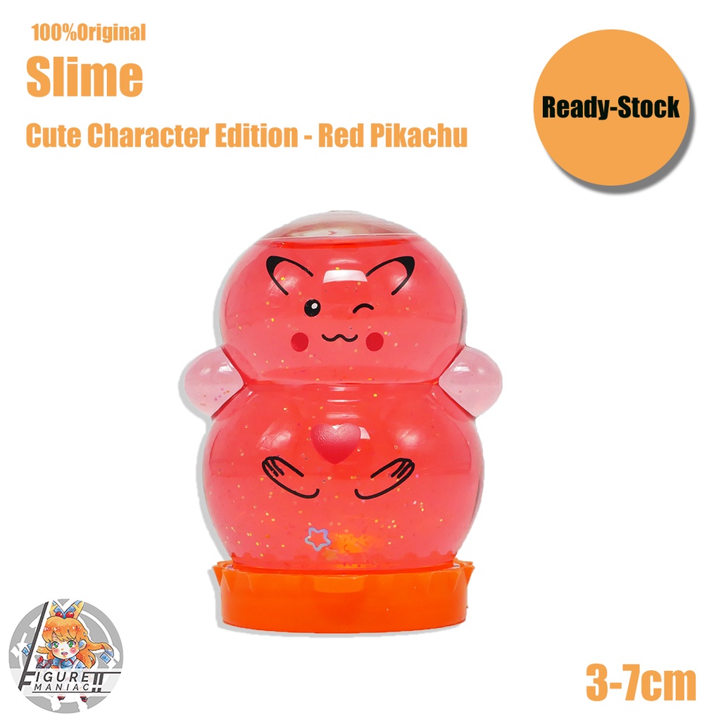 Figure Maniac - Slime Santa Pikachu Mini Cute Edition Import Premium Slime Lucu Cute Slime Aman Crystal Mud Galaxy Mud