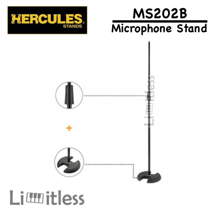 Hercules MS202B Microphone Stand Original