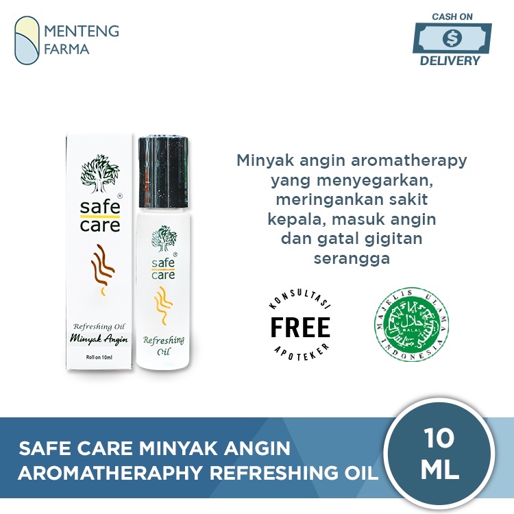 Safe Care Minyak Angin Aromatherapy Refreshing Oil