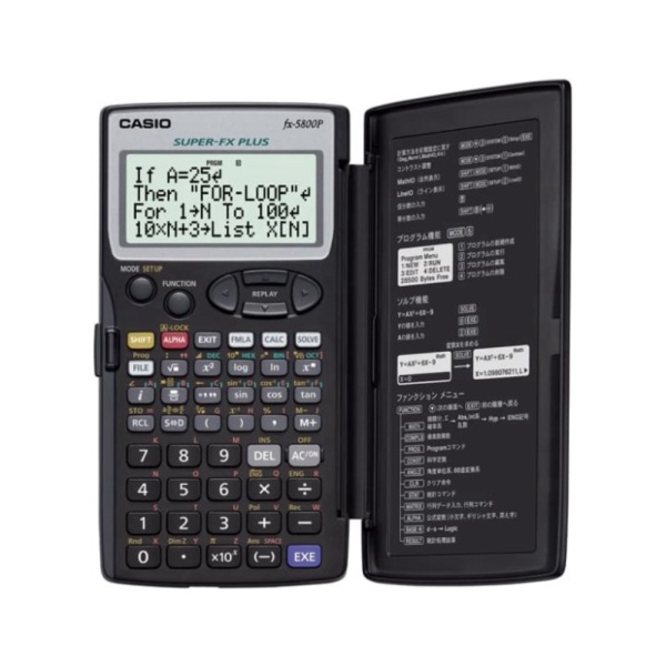

Jual suku cadang Kalkulator Calculator Casio FX-5800P FX 5800 P - Scientif Murah