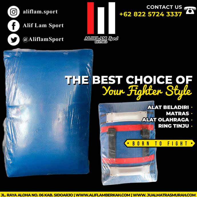 Pecing Silat Remaja Dewasa Target Kotak Besar Tendangan Kick Pad Muay