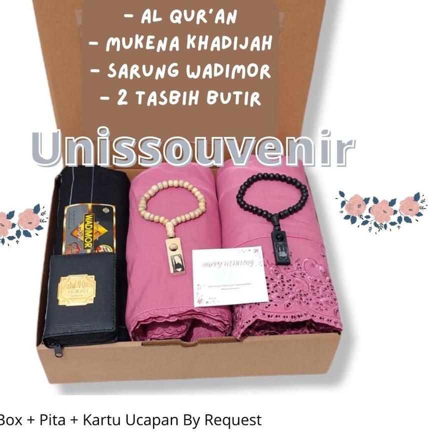 ☍☌✵❂ Hampers Mukena Khadijah Series / Kado Cewek / Hadiah Ulang Tahun / Hadiah Wedding Terkini