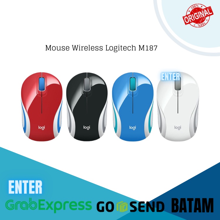 Mouse Wireless Logitech M187