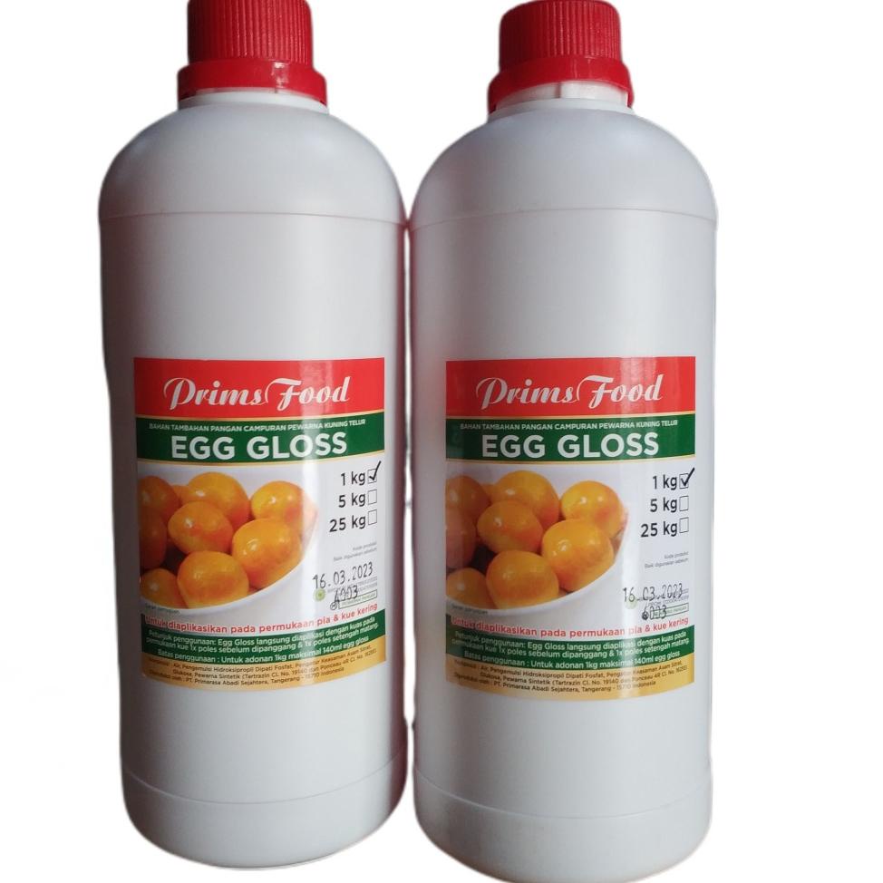 

Diskon Promo EGG GLOSS Prims Food / Pewarna Kuning Telur 1kg GCP