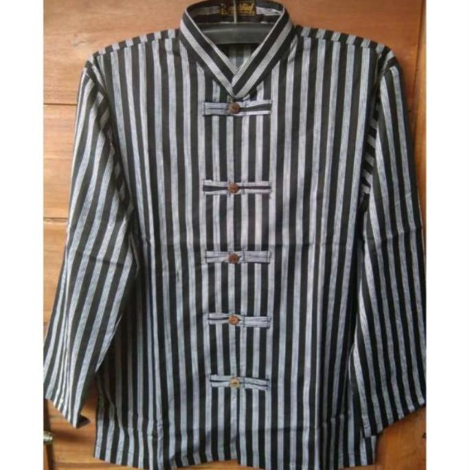 kebaya wanita TERMURAH Baju Surjan Lurik katun primis baju pria baju koko baju