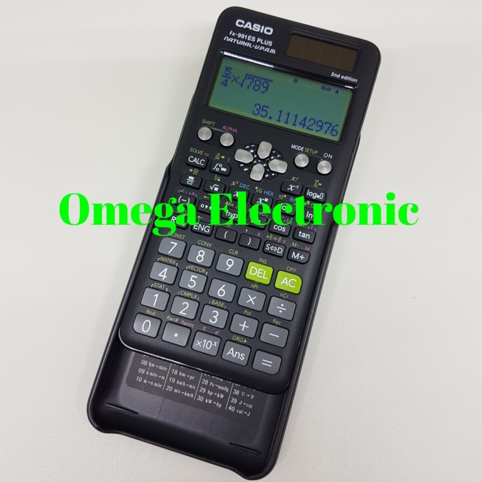 

CASIO CALCULATOR FX-991ES PLUS - SCIENTIFIC KALKULATOR #ORIGINAL