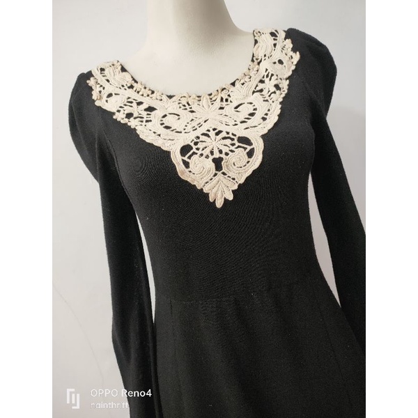 Dress Rajut lengan balon Dress busui Wanita Remaja murah