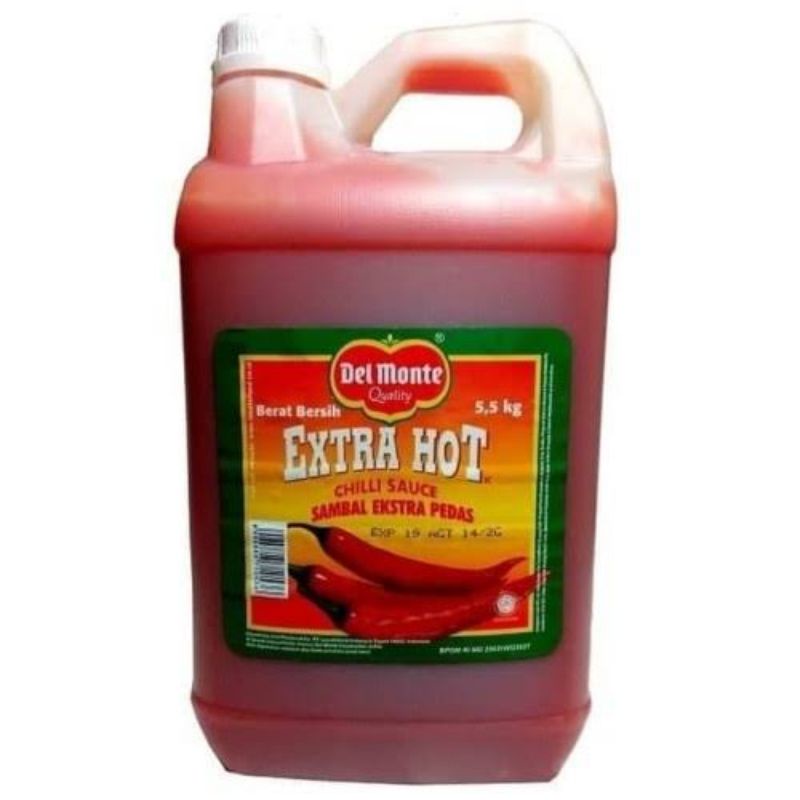 

Delmonte Saus Tomat / Sambal Extra Hot - 5.5kg