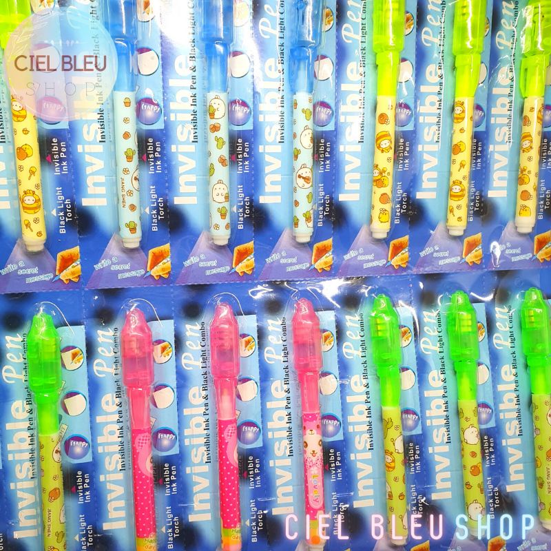 PEN CONTEK / INVISIBLE PEN / MAGIC UV PEN / BOLPEN CONTEKAN