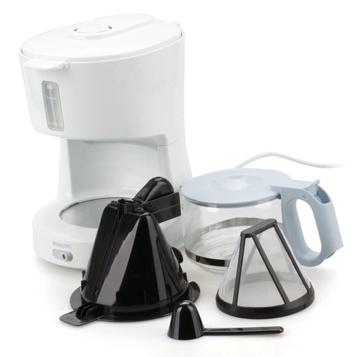 Philips Coffee Maker 0.6 Liter Hd7450 - Putih #Original
