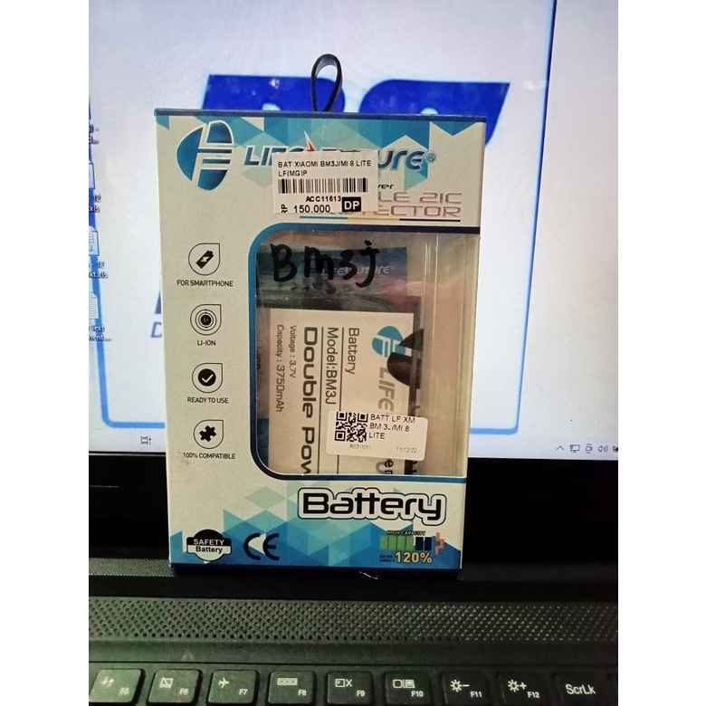 BATERAI XIAOMI MI 8 LITE / BM3J DOUBLE POWER LIFE FUTURE - DUTASPAREPART