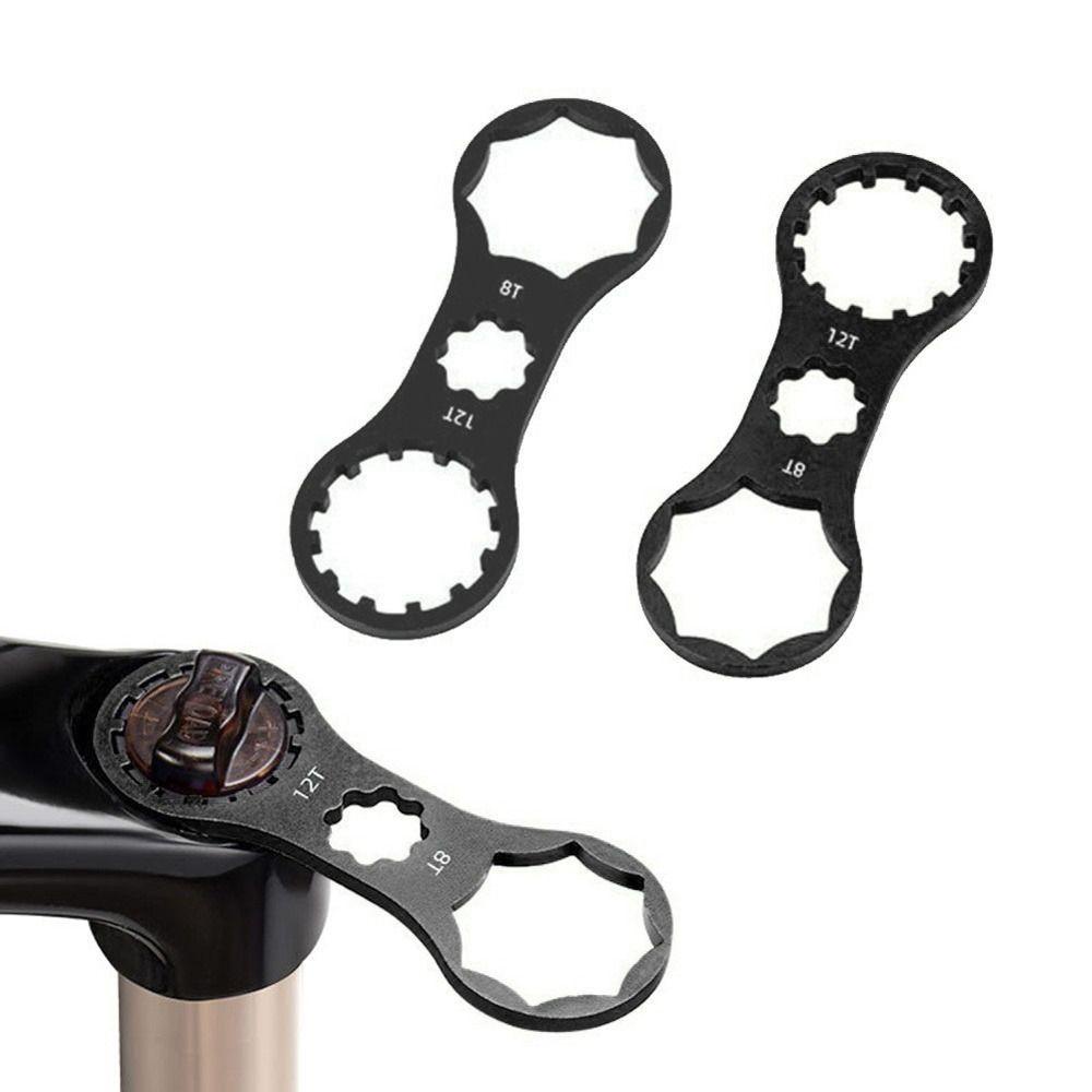 Lanfy Garpu Bahu Kunci Pas Untuk Suntour XCR XCT XCM RST Aluminium Alloy Repair Wrench Alat Bongkar Pasang Aksesoris Bersepeda Alat Pelepas