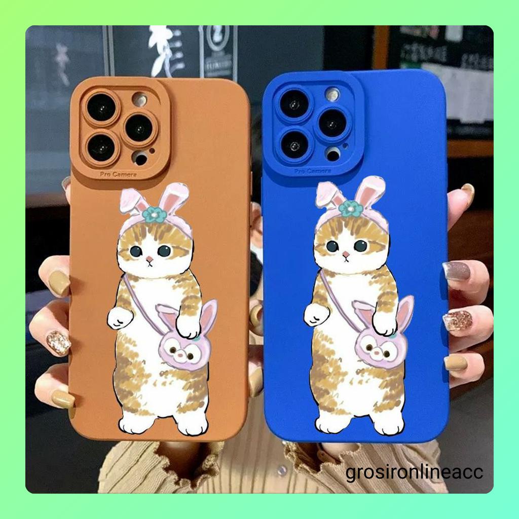 Case Casing Mata Kucing CC32 Cat Lucu for Oppo Realme 10 C1 C2 C3 C10 C11 C12 C15 C20 C20a C21 C21y C30 C31 C33 C35 U1 U2 2 5 5i 5s Narzo 20 30A 50a 50i