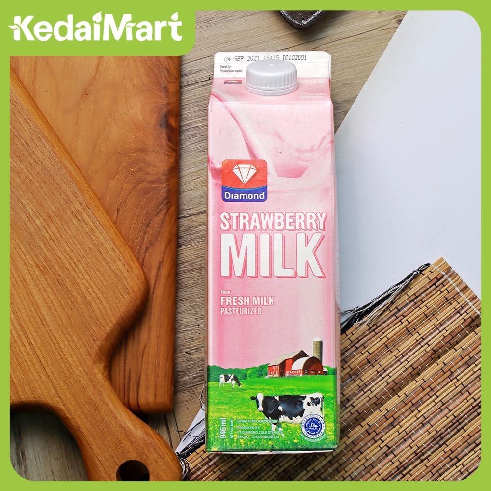 

Susu Diamond Fresh Milk Strawberry 946 ml