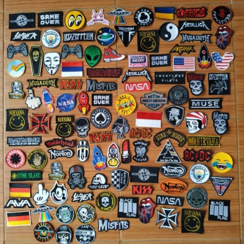 produksi bordir tempel partai besar/kecil