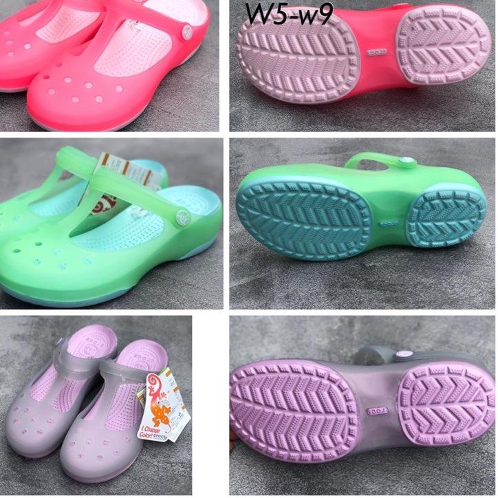 Terbaik GROSIR Sendal Crocs Maryjane Women Croc Clogs Mj Women Marijane Croc Maryjane Sandal