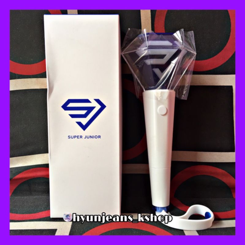 [READY STOCK] SUPER JUNIOR - Official Lightstick Versi 2 Light Stick Ver. 2 SUJU Fan Ligt Ver.2 Fanl