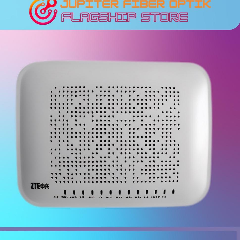 Murah Meriah EPON ONU ONT ZTE F460 v3 WIFI Support HIOSO refurbished dengan Adaptor