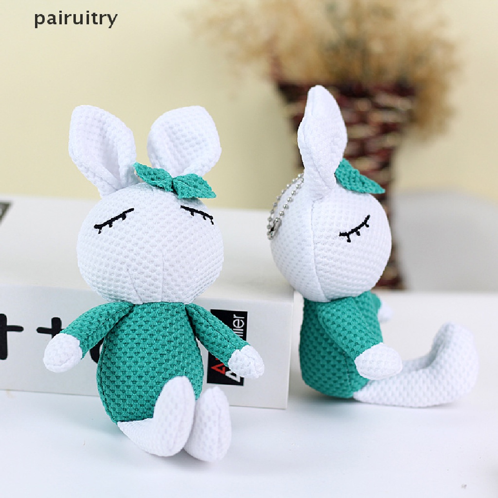 Prt Bunny Plush Doll Boneka Kelinci Mini Kawaii Boneka Kelinci Boneka Boneka Mainan Mewah Bayi Menenangkan Tidur Mainan Mewah Hadiah Untuk Ulang Tahun Anak PRT